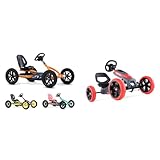 BERG Buddy B-Orange Pedal GoKart | Kinderfahrzeug, Tretfahrzeug & Pedal-Gokart Reppy Rebel mit...