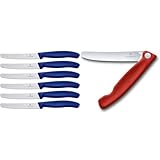 Victorinox Swiss Classic, Tomaten- und Tafelmesser, 6-teilig & Swiss Classic Gemüsemesser,...