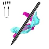 Luntak Tablet Stift for Android, Type-C Stylus Pen mit 4 Pom Tips,Magnetic Touchscreen Stifte...