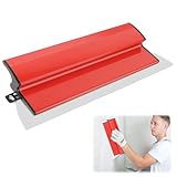 Flächenspachtel 40cm, Spachtel Werkzeug mit Ergonomischem Z-Griff, Rotband Flächenspachtel 0,3mm...