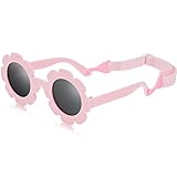 Hifot Baby Sonnenbrille mit Riemen für Mädchen Jungen, Polarisierte Kleinkind Sonnenbrille UV400...