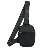 Haveneit Sling Chest Crossbody Bag, Brusttasche Herren, Wasserdicht Umhängetasche, Für Männer Und...