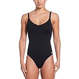 Nike Damen NESSF232-001_XL Zweiteiliger Badeanzug, Schwarz