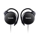 Panasonic RP-HS46E-K Clip-Ohrhörer, kompakte Clip-Kopfhörer, ergonomischer Ohrbügel,...