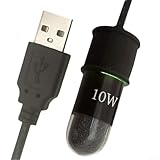 Kompakter USB-Quarz-Heizstrahler für kleine Fischgläser, hält automatisch 26 Grad Celsius