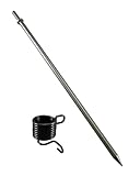 Pneumatischer runder Kegelstanzer, 2,2 x 45,7 cm, Spitzenspitze, kompatibel mit 1,9 cm Breite, 45,7...