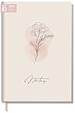 Häfft Notizbuch A5 liniert [Dainty Flower] von Trendstuff by 124 Seiten, 62 Blatt | ideal als...