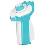 HETHLIF Etikettendrucker, Schreibmaschine, Manuelles Prägeband, Hellblau, E202, Keine Tinte, Keine...