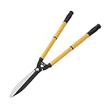 Masyrt Verstellbare Gartenschere, Handschere, Schere mit Kohlenstoffstahlklinge, Gummigriff,...