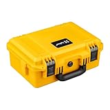 Lykus HC-3310 Wasserdicht Koffer mit anpassbar Rasterschaumstoff, Innengröße 33x21x13.7 cm,...