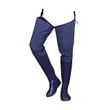 getuse Wathose für Angeln, wasserdicht, Hüftstiefel mit verstellbaren Schnallen, rutschfeste Sohle...