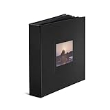 Polaroid Fotoalbum - Schwarz - Großes Fotoalbum für Polaroid i-Type, 600 und SX-70 Sofortfotos,...