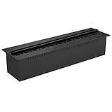 AFGFGHES Elektrischer Kamin, elektrischer Kamin, integrierte Wohnkultur, mit LED-simulierter Flamme,...