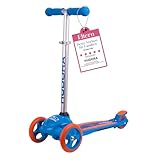 HUDORA Scooter Flitzkids 2.0 I Stabiler Kinderscooter mit großer Trittfläche I Höhenverstellbarer...