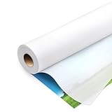 Architektenpapier Rolle 42 cm x 50 Laufmeter 50g /m – PREMIUM Blanko Transparentpapier Rolle –...