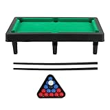 HappyFit Mini-Billardtisch, interaktive Simulation, Miniatur-Billard-Pool-Spielset für...