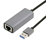 cablecc RJ45 2,5 Gbit/s 2500 Mbps auf Typ-A USB 3.0 GBE 1000 Mbps Gigabit Ethernet...