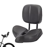 Portable Backrest Saddle, Waterpoof Backrest Saddle, Comfortable Backrest Saddle, Backrest Cycling...