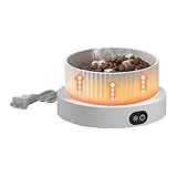 Beheizbarer Wassernapf für Hunde, 3 Ebenen, Wassernapf für Haustiere, Heizplatte für Kätzchen,...