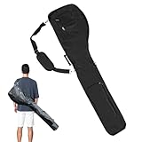 TEUYOE Golf Club Bag, Portable Foldable Golf Club Travel Bag for 8-10, Portable Nylon Golf Bag...