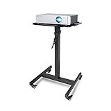 VEXDOSLE Projektorständer, Projektorhalterung, Tablett, Trolley, universal, teleskopisch, tragbar,...
