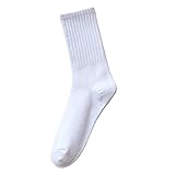 tacniseyw Damensocken, Crew-Knöchelsocken, Baumwolle, atmungsaktiv, feuchtigkeitsableitend,...