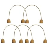 Genérico Wickets Crockets-Set für den Innenbereich - Backyard Croquet, 5 Spielteam-Spieler,...