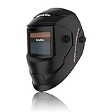 Harukiku Automatik-Schweißhelm | Schweißmaske True-Color DIN4-9/13, Optik 1/1/1/1 & Auto-Dimming...