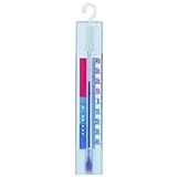 TFA Dostmann Kühlthermometer, zur Temperaturkontrolle, in Deutschland hergestellt, Weiß