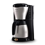 Philips Filterkaffeemaschine – 1.2-Liter-Thermoskanne, bis zu 15 Tassen, Edelstahl, (HD7546/20),...