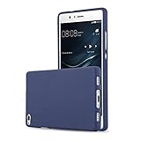 Cadorabo Hülle kompatibel mit Huawei P8 Schutzhülle TPU Silikon Case Frost Design Slim Kratzfest...