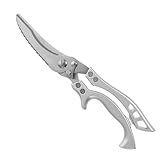 VICASKY Multifunktionale Geflügelschere aus Edelstahl Scharfe Küchenschere für Knochen und...