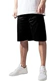 Urban Classics Herren Bball Mesh Shorts, Black, L, TB046