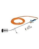 CFH Abflammgerät GV 900 inkl. Gasdruckregler DR 114 und Gasschlauch - Unkrautbrenner Gas Anwendung...