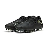 PUMA Future 8 Match Low Fg/Ag Fußballschuh für Unisex, Puma Black Fizzy Light Green Terrain, 44.5...
