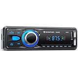 Autoradio Bluetooth, Chismos Auto Radio Bluetooth Radio 1Din Autoradio mit Bluetooth FM Autoradio...