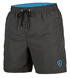 Zagano Adam Lipski Badehose Herren Schwimmhose Herren Badeshorts Herren Badehose Herren lang Grey...