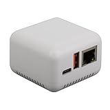 KENANLAN Druckserver, USB 2.0 Netzwerk-Druckserver, 5 V LAN Print Share Server für Windows XP für...