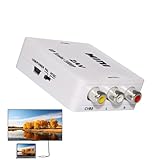 Generisch AV-Konverter, Videokonverter,Video-Audio-Konverter-Adapter | Composite-CVBS-Adapter,...