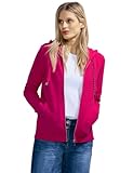 Cecil Damen Hoodie Sweatjacke pink sorbet M