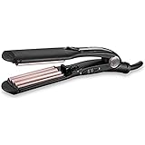 BaByliss The Crimper Kreppeisen mit 10 Temperaturstufen bis 210°C und Abschaltautomatik In rosa...