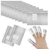 Xinstroe 200 Stück Nagellack Remover Wraps, Nail Polish Pads Aluminiumfolie Nagellackentferner...