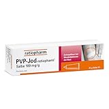 PVP-Jod-ratiopharm® Salbe: keimtötende Wirkung bei oberflächlichen Wunden, Verbrennungen,...