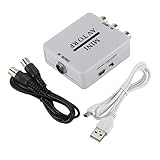 balikha RCA/Composite A/V zu RF/Koax/Koaxial Wandler RF Modulator AV 2 Coax Adapter