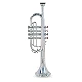 Bontempi – 324231 – Trompete – 4 Töne, Silber
