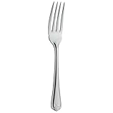 Grunwerg FIFJSR Jesmond Besteck 12er Set Fischgabel, Edelstahl, Silber, 12