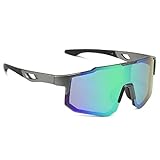 Sport Sonnenbrille für Männer und Frauen Outdoor Sonnenbrille Fahrradbrille Sonnenschutz Brille...