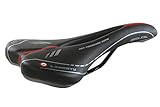 Selle Montegrappa RENNRADSATTEL FAHRRADSATTEL Liberty XXL - Made in Italy schwarz