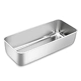 Homikit 30,5cm Kastenform Groß, Edelstahl Brotbackform Brotform für Kuchen, Brot und Toast,...