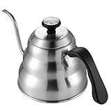 Fegtrtyoa Edelstahl Kaffeekanne Pour Over Langhals Hohe Kapazität Professionelle Handgebrühte...
